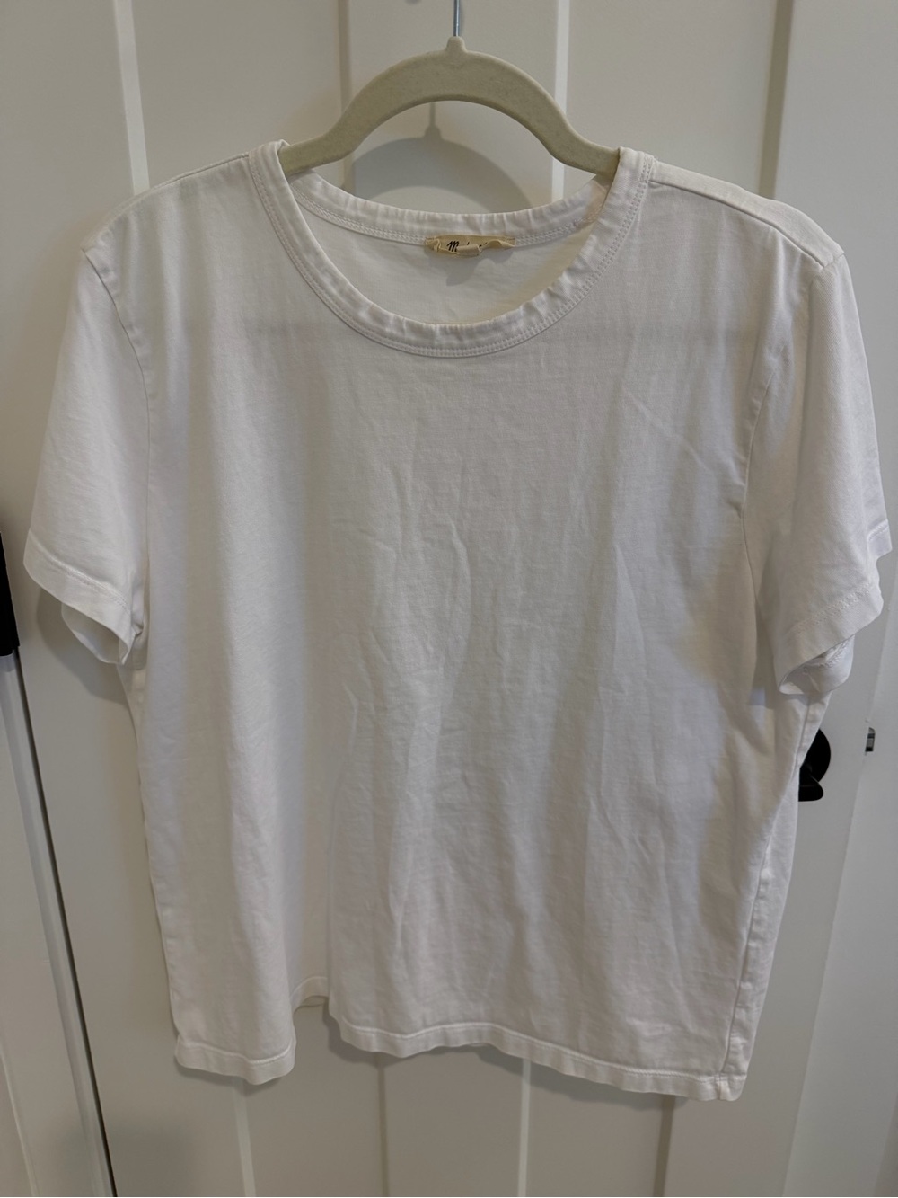 Madewell White Short Sleeve Tee